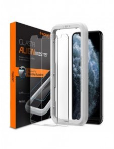 HÄRDAT GLAS Spigen ALM GLAS.TR SLIM 2-PACK IPHONE 11