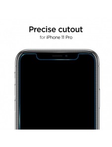 HÄRDAT GLAS Spigen ALM GLAS.TR SLIM 2-PACK IPHONE 11