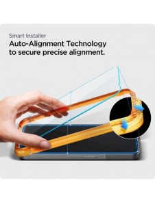HÄRDAT GLAS Spigen ALM GLAS.TR SLIM 2-PACK INGENTING TELEFON 1 CLEAR