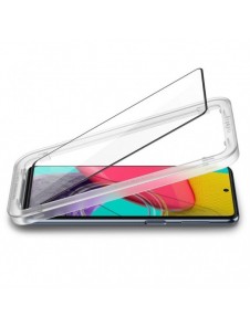 HÄRDAT GLAS Spigen ALM GLASS FC GALAXY M53 5G SVART