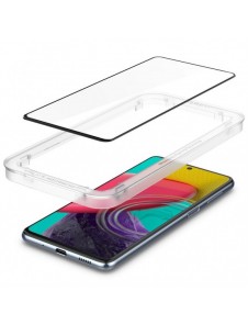 HÄRDAT GLAS Spigen ALM GLASS FC GALAXY M53 5G SVART