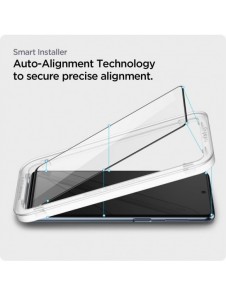 HÄRDAT GLAS Spigen ALM GLASS FC GALAXY M53 5G SVART