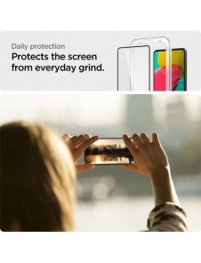 HÄRDAT GLAS Spigen ALM GLASS FC GALAXY M53 5G SVART