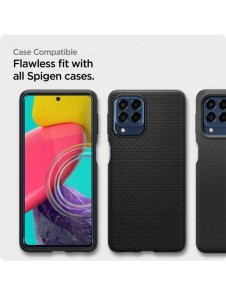 HÄRDAT GLAS Spigen ALM GLASS FC GALAXY M53 5G SVART