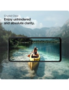 HÄRDAT GLAS Spigen ALM GLASS FC GALAXY M53 5G SVART