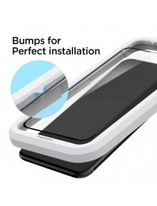 HÄRDAT GLAS Spigen ALM GLASS FC IPHONE 11 PRO MAX SVART