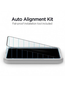 HÄRDAT GLAS Spigen ALM GLASS FC IPHONE 11 PRO MAX SVART