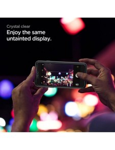 HÄRDAT GLAS Spigen ALM GLASS FC IPHONE 7 / 8 / SE 2020 / 2022 SVART