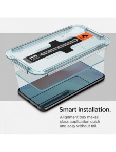HÄRDAT GLAS Spigen GLAS.TR "EZ FIT" 2-PACK GALAXY S22