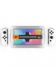 HÄRDAT GLAS Spigen GLAS.TR "EZ FIT" 2-PACK NINTENDO SWITCH OLED