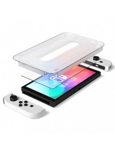 HÄRDAT GLAS Spigen GLAS.TR "EZ FIT" 2-PACK NINTENDO SWITCH OLED