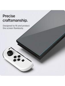 HÄRDAT GLAS Spigen GLAS.TR "EZ FIT" 2-PACK NINTENDO SWITCH OLED