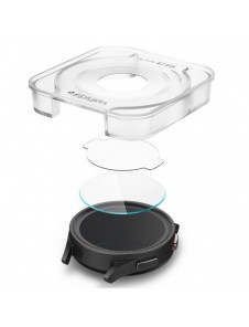 HÄRDAT GLAS Spigen GLAS.TR "EZ-FIT" 2-PACK GALAXY Watch 5 PRO (45 MM)