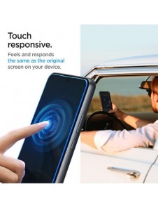 HÄRDAT GLAS Spigen GLAS.TR SLIM 2-PACK GALAXY A34 5G CLEAR