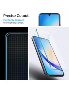 HÄRDAT GLAS Spigen GLAS.TR SLIM 2-PACK GALAXY A34 5G CLEAR
