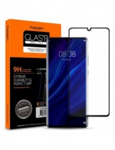 HÄRDAT GLAS Spigen GLAS.TR SLIM Huawei P30 PRO SVART