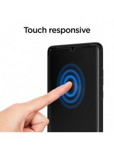 HÄRDAT GLAS Spigen GLAS.TR SLIM Huawei P30 PRO SVART