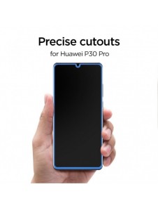 HÄRDAT GLAS Spigen GLAS.TR SLIM Huawei P30 PRO SVART