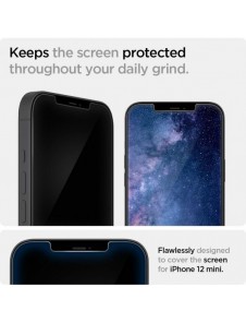 HÄRDAT GLAS Spigen GLAS.TR SLIM IPHONE 12 MINI