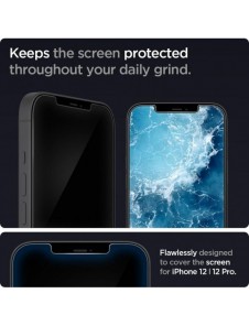 HÄRDAT GLAS Spigen GLAS.TR SLIM IPHONE 12/12 PRO