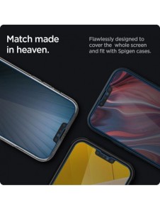 HÄRDAT GLAS Spigen GLAS.TR SLIM IPHONE 13 / 13 PRO / 14 INTEGRITET