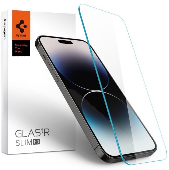HÄRDAT GLAS Spigen GLAS.TR SLIM IPHONE 14 PRO MAX