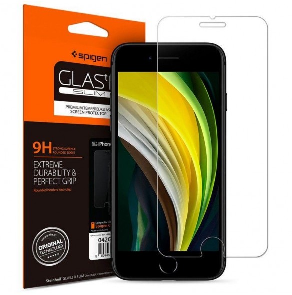HÄRDAT GLAS Spigen GLAS.TR SLIM IPHONE 7 / 8 / SE 2020 / 2022