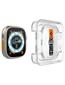 HÄRDAT GLAS Spigen GLAS.TR" EZ FIT" 2-PACK Apple Watch ULTRA (49 MM) CLEAR