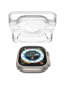 HÄRDAT GLAS Spigen GLAS.TR" EZ FIT" 2-PACK Apple Watch ULTRA (49 MM) CLEAR