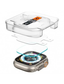 HÄRDAT GLAS Spigen GLAS.TR" EZ FIT" 2-PACK Apple Watch ULTRA (49 MM) CLEAR