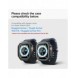 HÄRDAT GLAS Spigen GLAS.TR" EZ FIT" 2-PACK Apple Watch ULTRA (49 MM) CLEAR