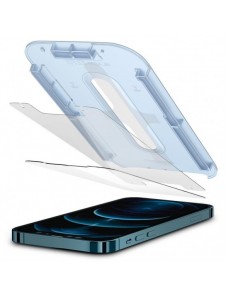 HÄRDAT GLAS Spigen GLAS.TR" EZ FIT" 2-PACK IPHONE 12 PRO MAX