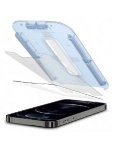 HÄRDAT GLAS Spigen GLAS.TR" EZ FIT" 2-PACK IPHONE 12/12 PRO