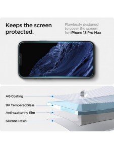 HÄRDAT GLAS Spigen GLAS.TR" EZ FIT" IPHONE 13 PRO MAX / 14 PLUS