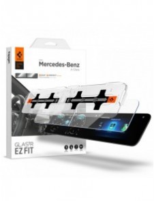 HÄRDAT GLAS Spigen GLAS.TR" EZ FIT" SET Mercedes A-KLASS 2020 / 2021