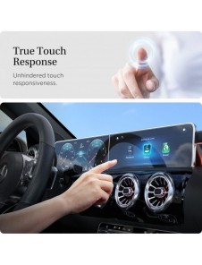 HÄRDAT GLAS Spigen GLAS.TR" EZ FIT" SET Mercedes A-KLASS 2020 / 2021