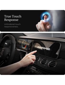 HÄRDAT GLAS Spigen GLAS.TR" EZ FIT" SET Mercedes E-KLASS 2020 / 2021