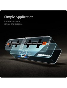 HÄRDAT GLAS Spigen GLAS.TR" EZ FIT" SET Mercedes E-KLASS 2020 / 2021