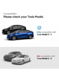 HÄRDAT GLAS Spigen GLAS.TR" EZ FIT" TESLA MODELL Y / 3