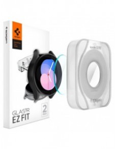 HÄRDAT GLAS Spigen GLAS.TR" EZ-FIT" 2-PACK GALAXY Watch 4/5 (40 MM)