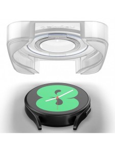 HÄRDAT GLAS Spigen GLAS.TR" EZ-FIT" 2-PACK GALAXY Watch 4/5 (40 MM)