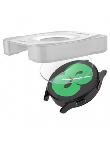 HÄRDAT GLAS Spigen GLAS.TR" EZ-FIT" 2-PACK GALAXY Watch 4/5 (40 MM)