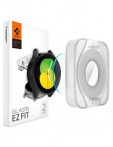 HÄRDAT GLAS Spigen GLAS.TR" EZ-FIT" 2-PACK GALAXY Watch 4/5 (44 MM)