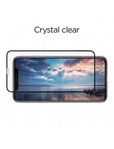 HÄRDAT GLAS Spigen GLASS FC 2-PACK IPHONE 11 PRO SVART