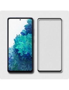 HÄRDAT GLAS Spigen GLASS FC GALAXY S20 FE SVART