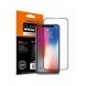 HÄRDAT GLAS Spigen GLASS FC IPHONE 11 SVART