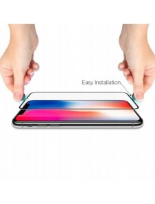 HÄRDAT GLAS Spigen GLASS FC IPHONE 11 SVART