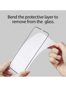 HÄRDAT GLAS Spigen GLASS FC IPHONE 11 PRO MAX SVART