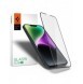 HÄRDAT GLAS Spigen GLASS FC IPHONE 13 / 13 PRO / 14 SVART