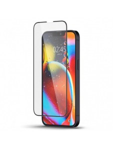 HÄRDAT GLAS Spigen GLASS FC IPHONE 13 MINI SVART